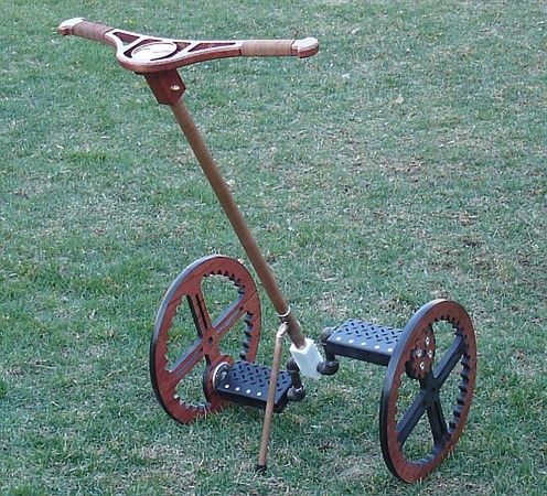 Zrób to sam: Legway - steampunkowy Segway na pedały 1