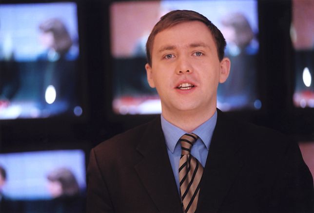 Marcin Pawłowski w 1999 r. prowadził "Fakty" TVN