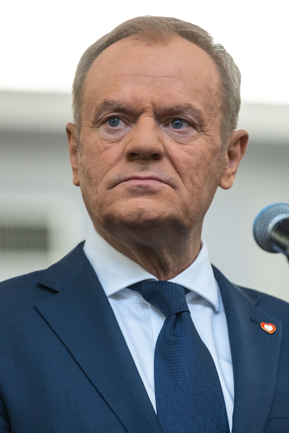 Donald Tusk during the signing of the coalition agreement regarding the tasks of establishing a new government in Poland in Warsaw, Poland on November 10, 2023 (Photo by Andrzej Iwanczuk/NurPhoto via Getty Images)