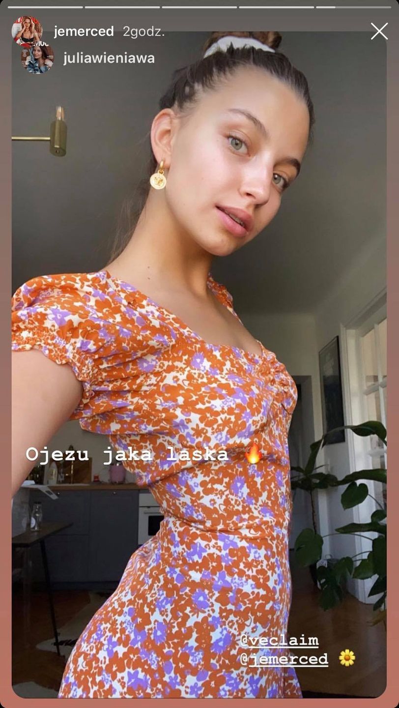 Julia Wieniawa wspiera Jessicę Mercedes
