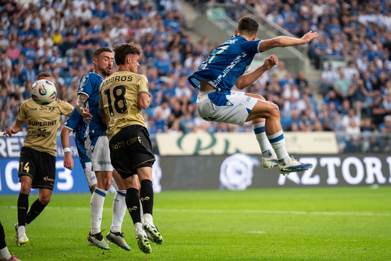 Kolejorz na zwycięskim szlaku, ale z problemami. Lech pokonuje Górnika Zabrze 2:1