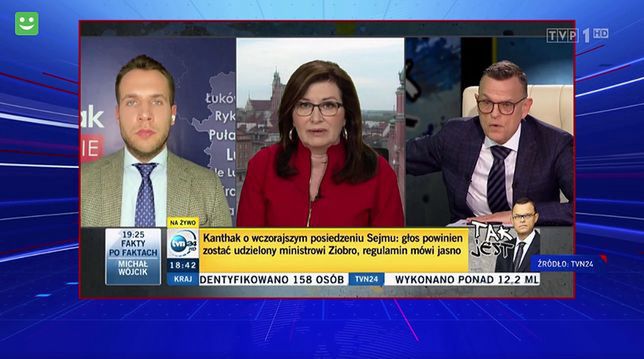 "Wiadomości" pokazały fragment programu stacji TVN