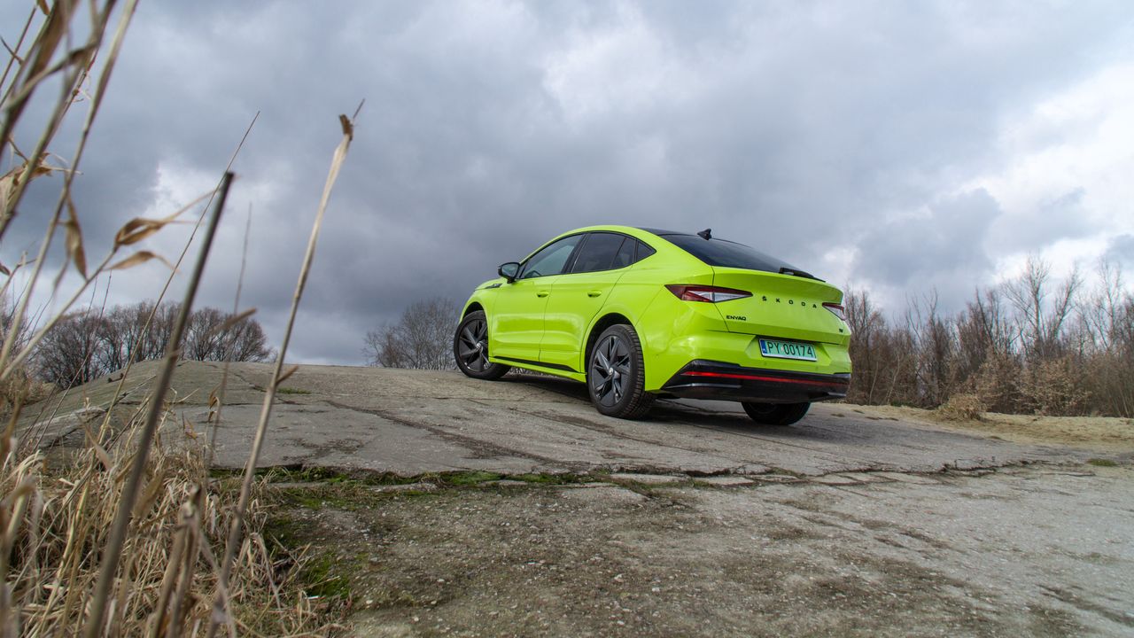 Test: Škoda Enyaq Coupe RS iV – kiedy teoria przyćmiewa praktykę