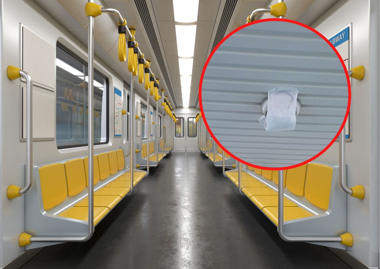 Naklejają podpaski na kamery w metrze w Iranie. To element walki o prawa kobiet