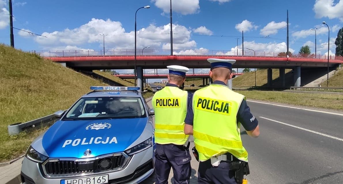 Kontrola prędkości na al. Witosa w Lublinie