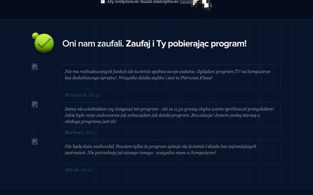 Uwaga na naciągaczy! Tym razem na nieuwadze żeruje Telewizja-Przez-Net.pl