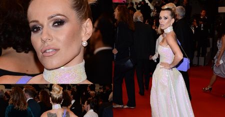 "Kosmiczna" Doda walczy o uwagę na czerwonym dywanie w Cannes. Piękna? (ZDJĘCIA)