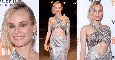 Diane Kruger odsłania brzuch w sukience za 7 tysięcy