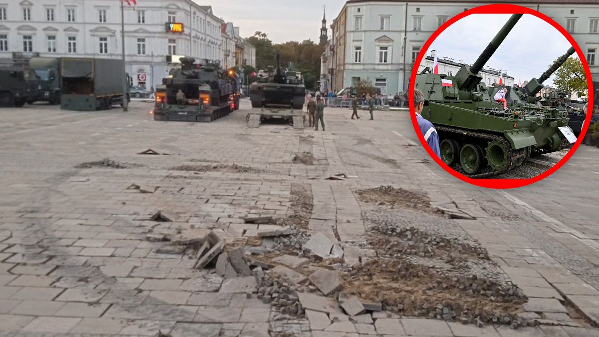 Wojsko naprawi zniszczenia na rynku w Kielcach