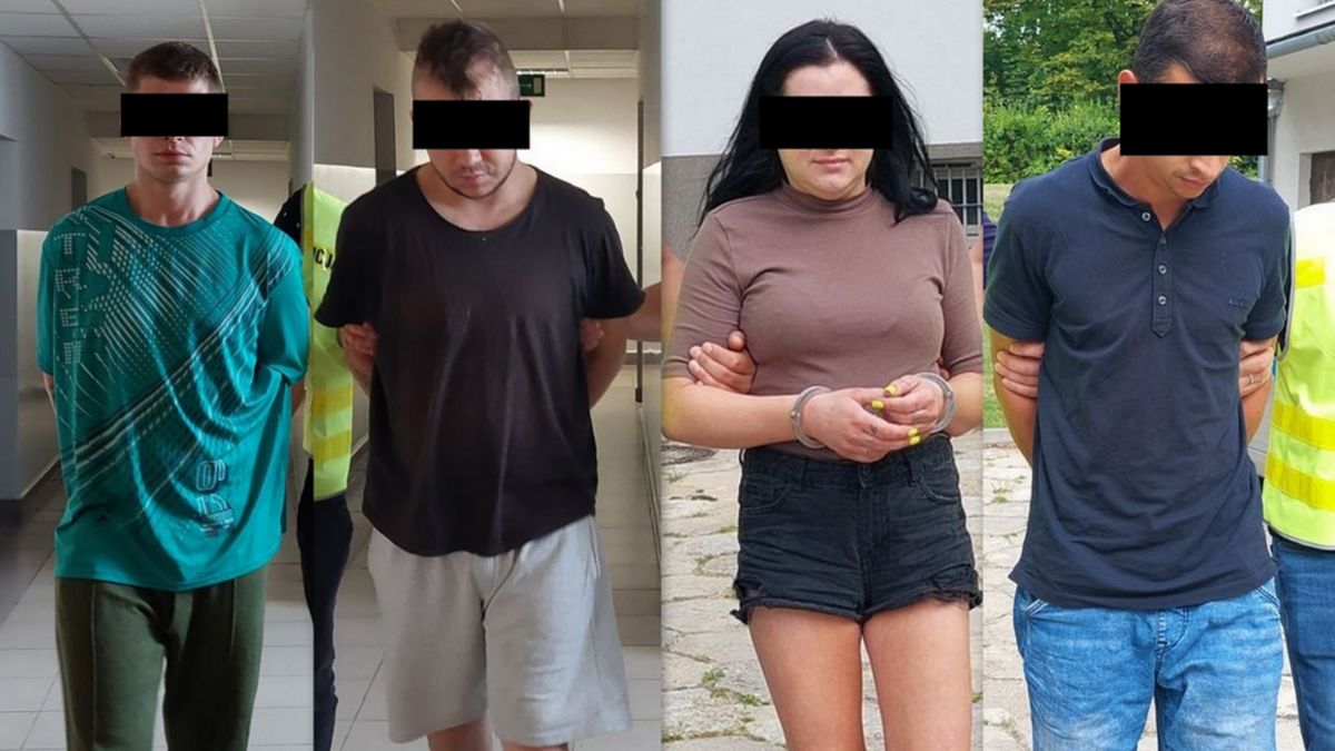 Czworo podejrzanych usłyszało zarzuty 