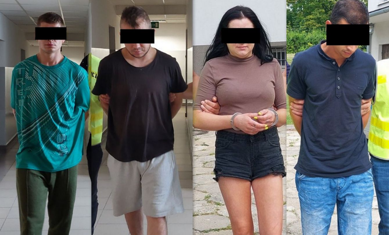 Czworo podejrzanych usłyszało zarzuty 