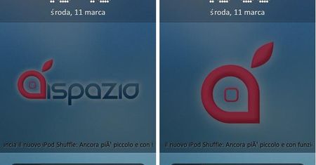 iSpazio na LockScreen-ie