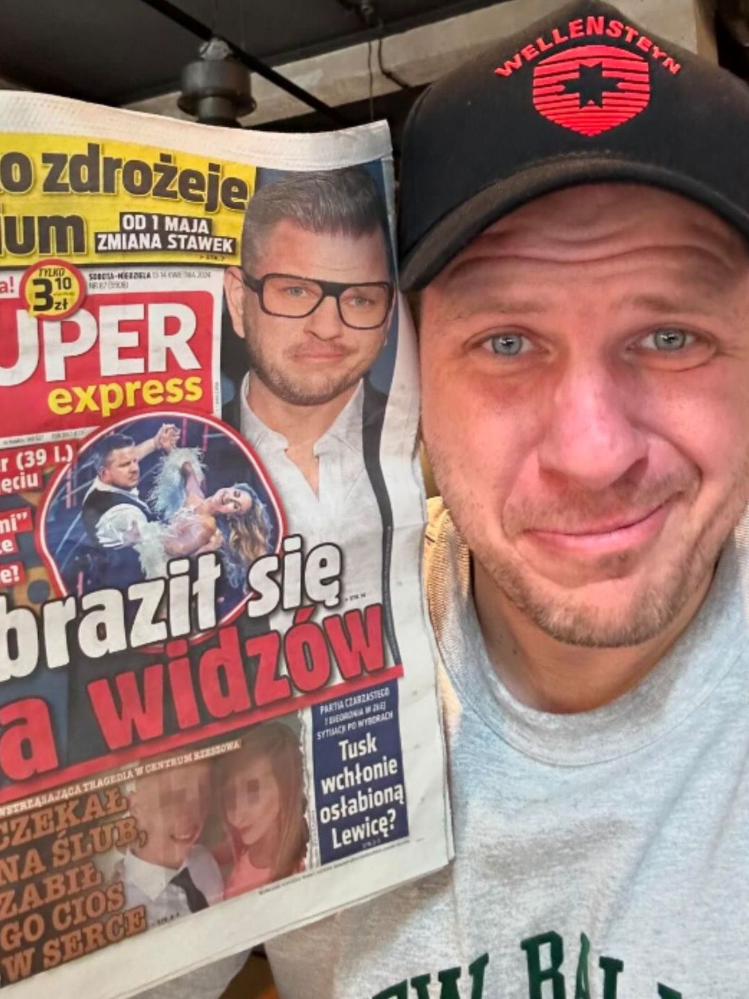 Filip Chajzer grzmi na Instagramie