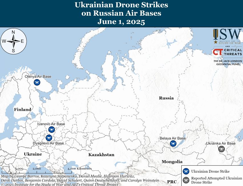 Ukraine's covert drone assault disrupts Russian air power