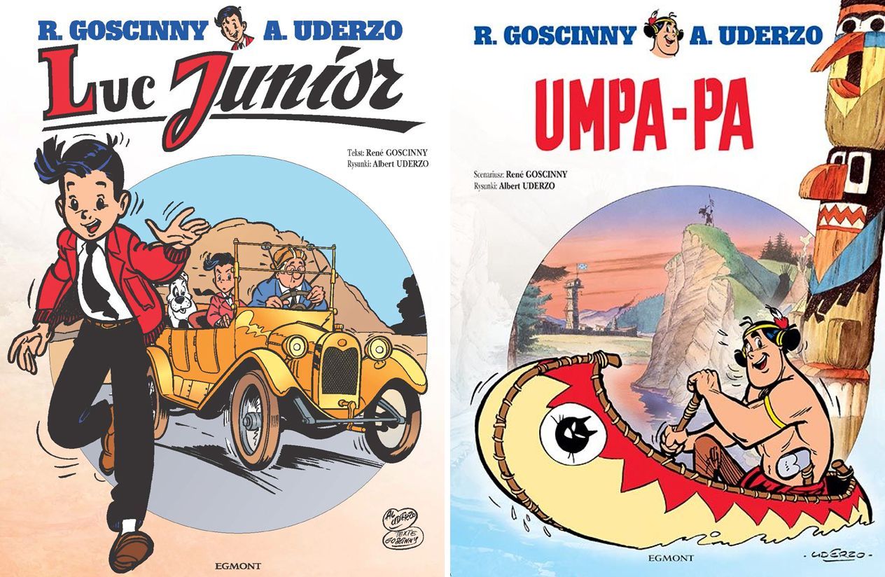 "Umpa-pa" i "Luc Junior" - recenzja klasycznych komiksów Goscinny’ego wyd. Egmont