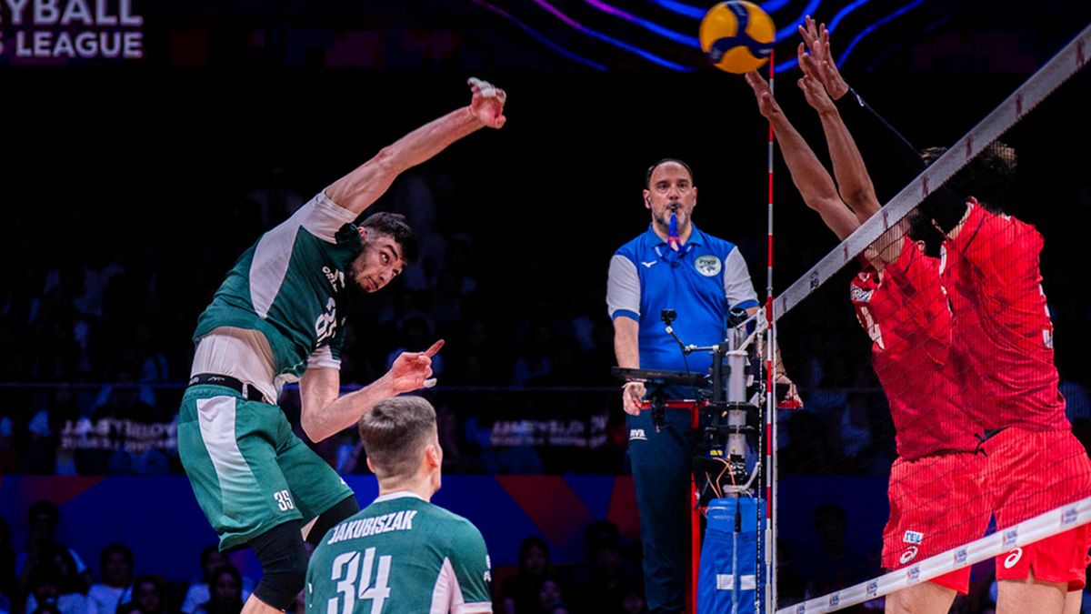  Polscy siatkarze wygrali z Japonią 3:1 w Lidze Narodów