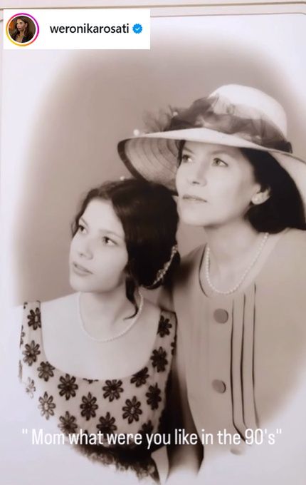 Stare zdjęcie Weroniki Rosati