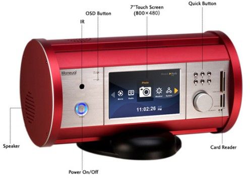 Moneual 701 Jewelry - drogi, złoty HTPC 2