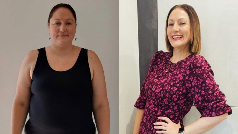 A British woman lost almost 50 kilograms