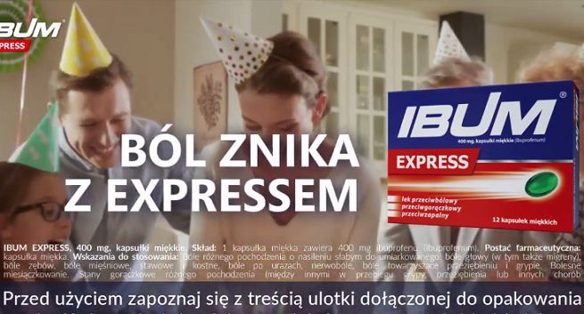 Urodziny w nowym domu reklamują Ibum Express (wideo)