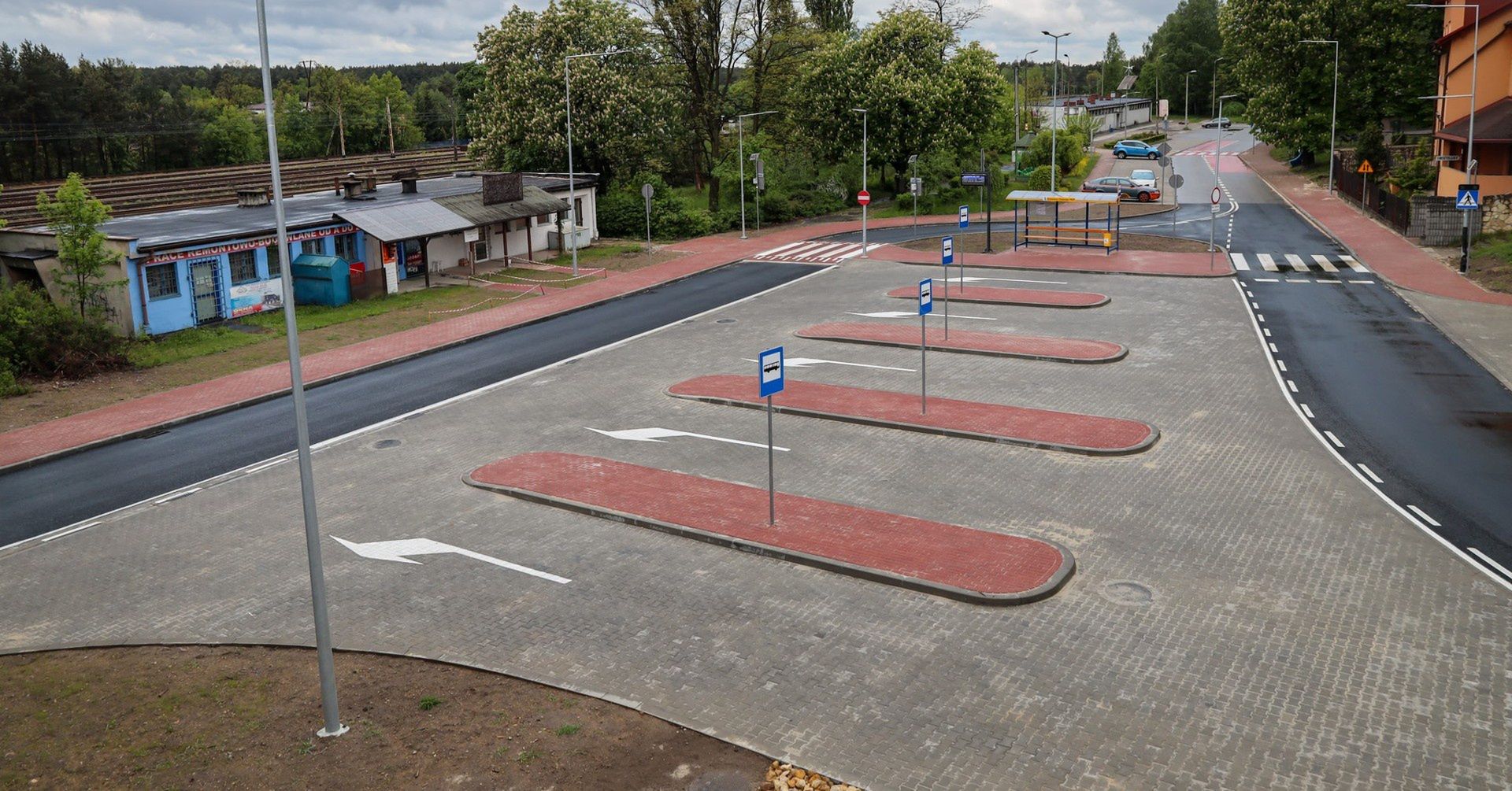 Podsumowanie budowy wiaduktu w Bukownie i poświęcenie obiektu