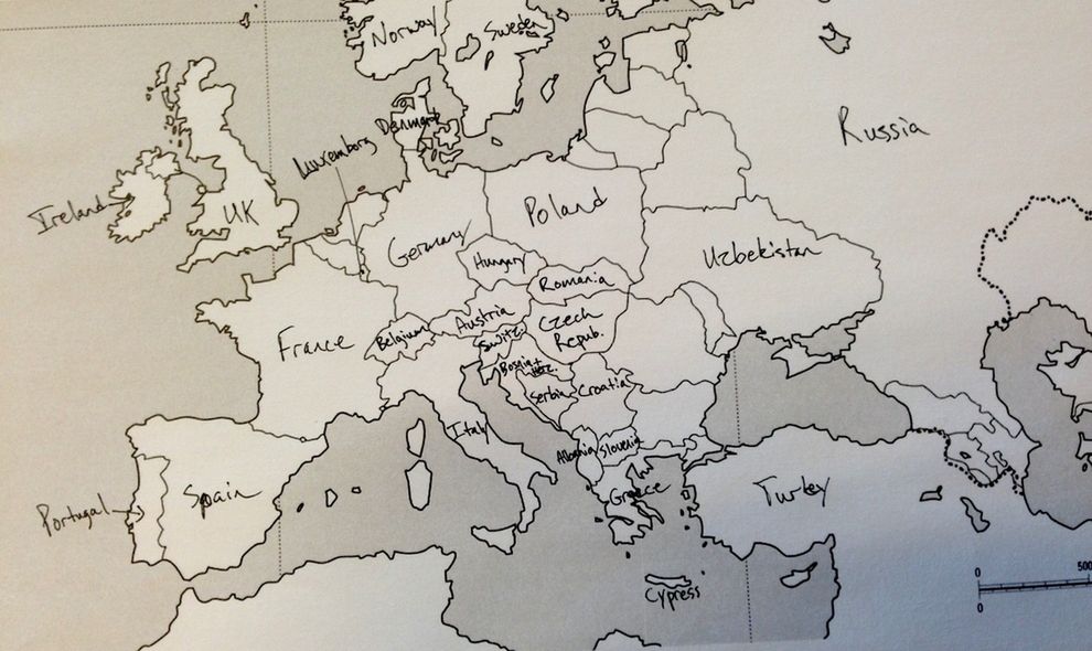 Gdzie leży Polska? Amerykanie wskazują kraje w Europie 14