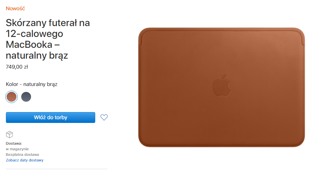 Oferta z oficjalnego sklepu Apple.