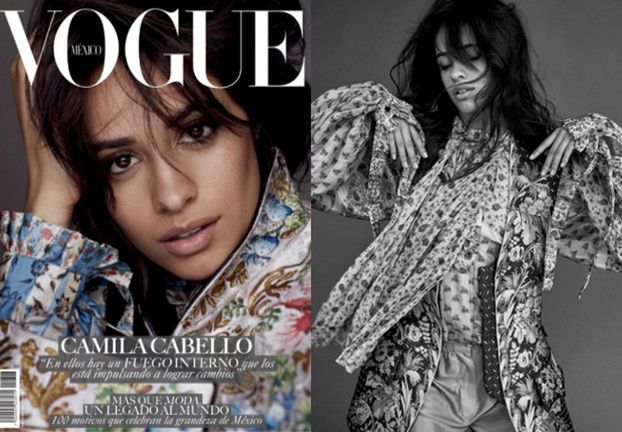 Dziewczęca Camila Cabello w meksykańskim "Vogue'u"