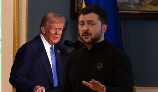 Trump krytykuje Zełenskiego. "To jest zemsta, taka czysto osobista"