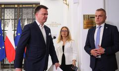 Zapytali Hołownię o patrole obywatelskie na granicy. Mocne słowa