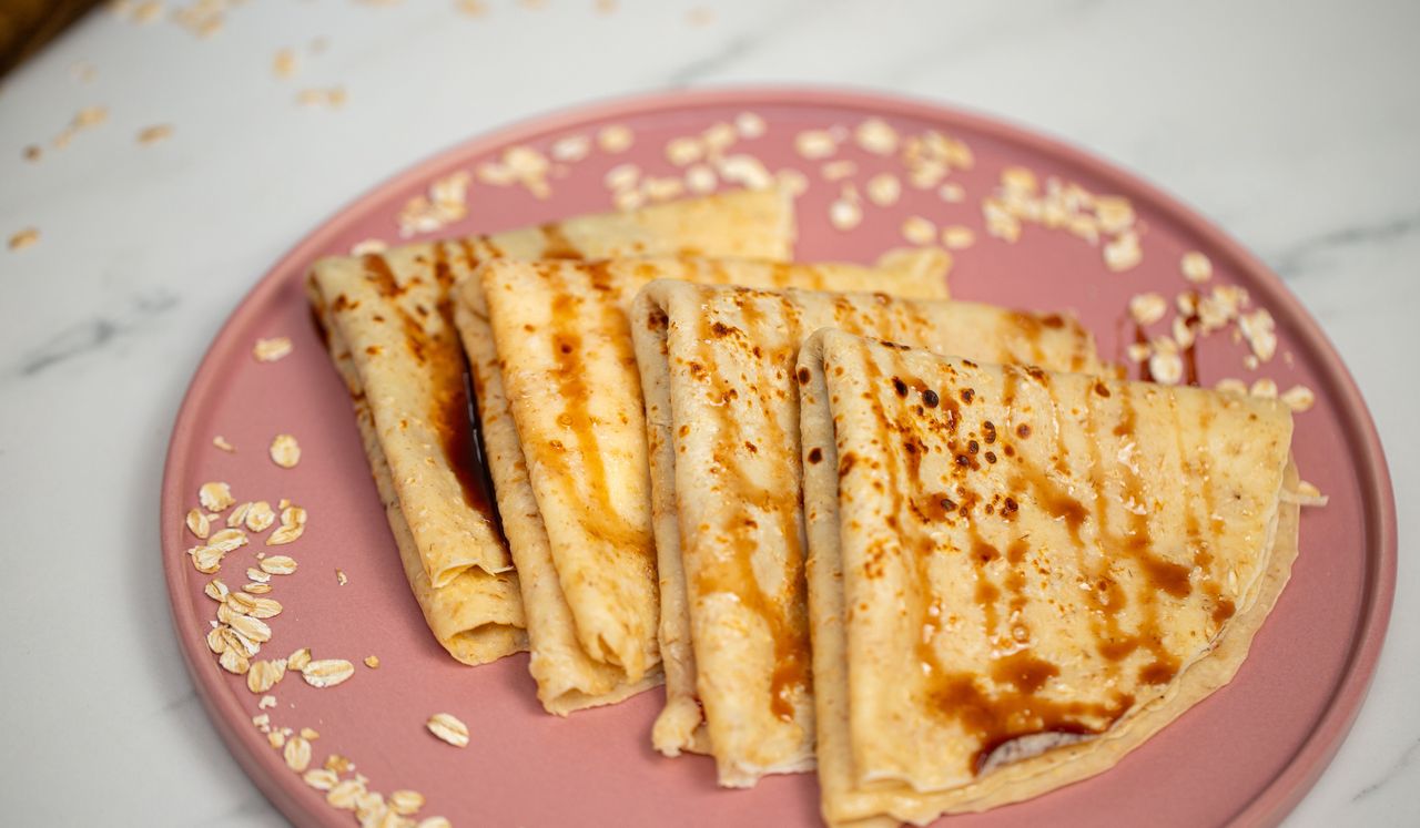 Do naleśników nie dodaję ani grama mąki pszennej. Robię je w mgnieniu oka z czegoś innego