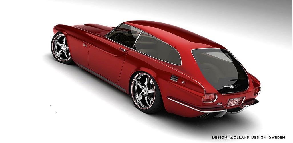 Volvo P1800 ZES Concept (projekt Bo Zollanda)