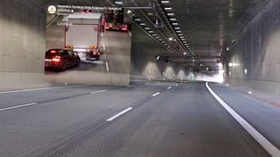 Chciał wszystkich wyprzedzić. Poległ na wjeździe do tunelu