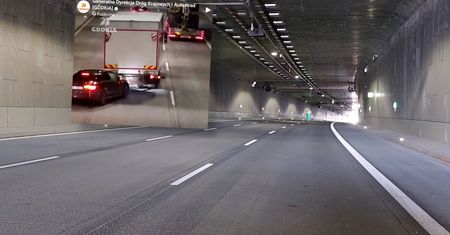 Chciał wszystkich wyprzedzić. Poległ na wjeździe do tunelu