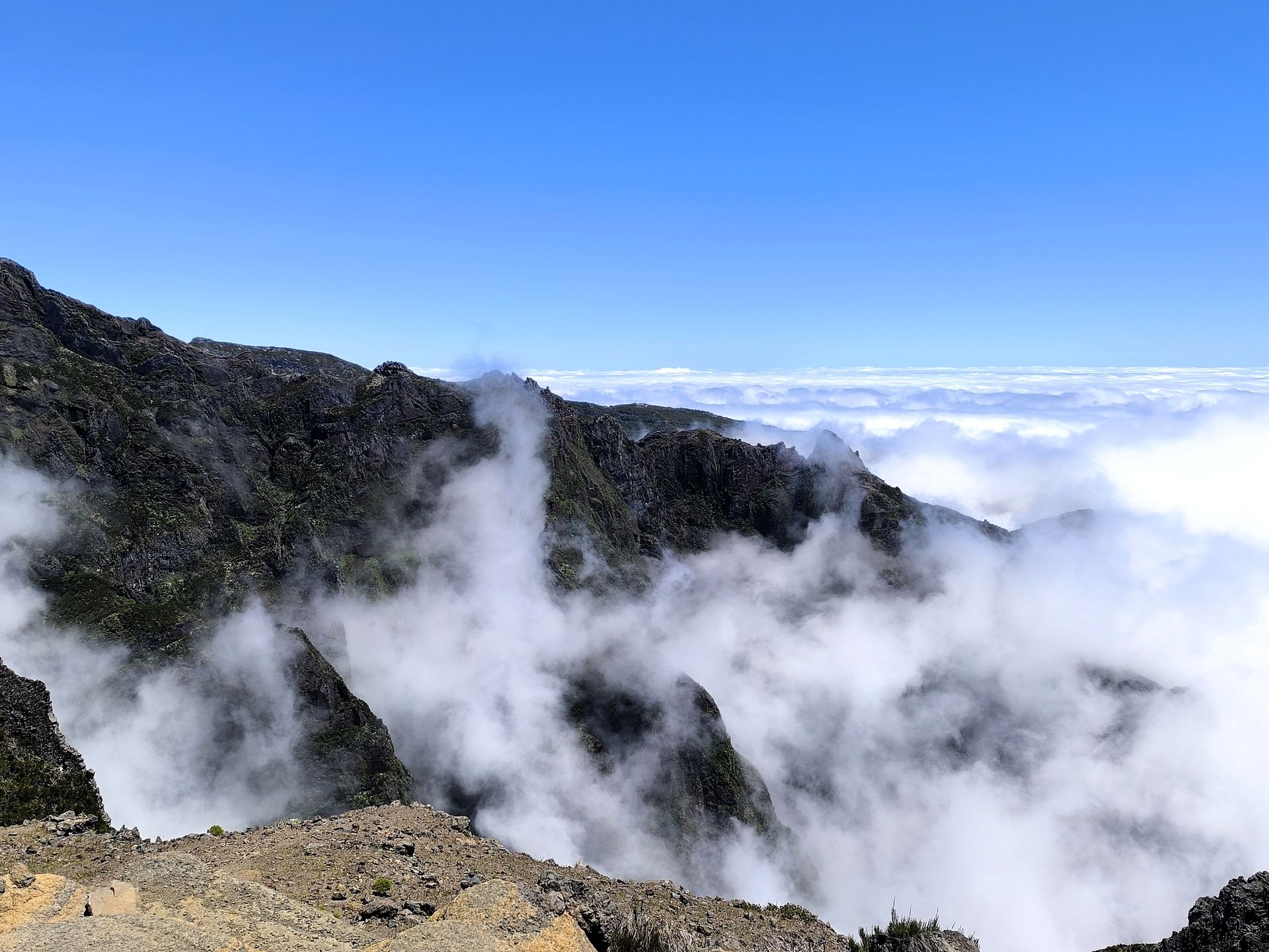 Madera: Szlak na Pico do Arieiro