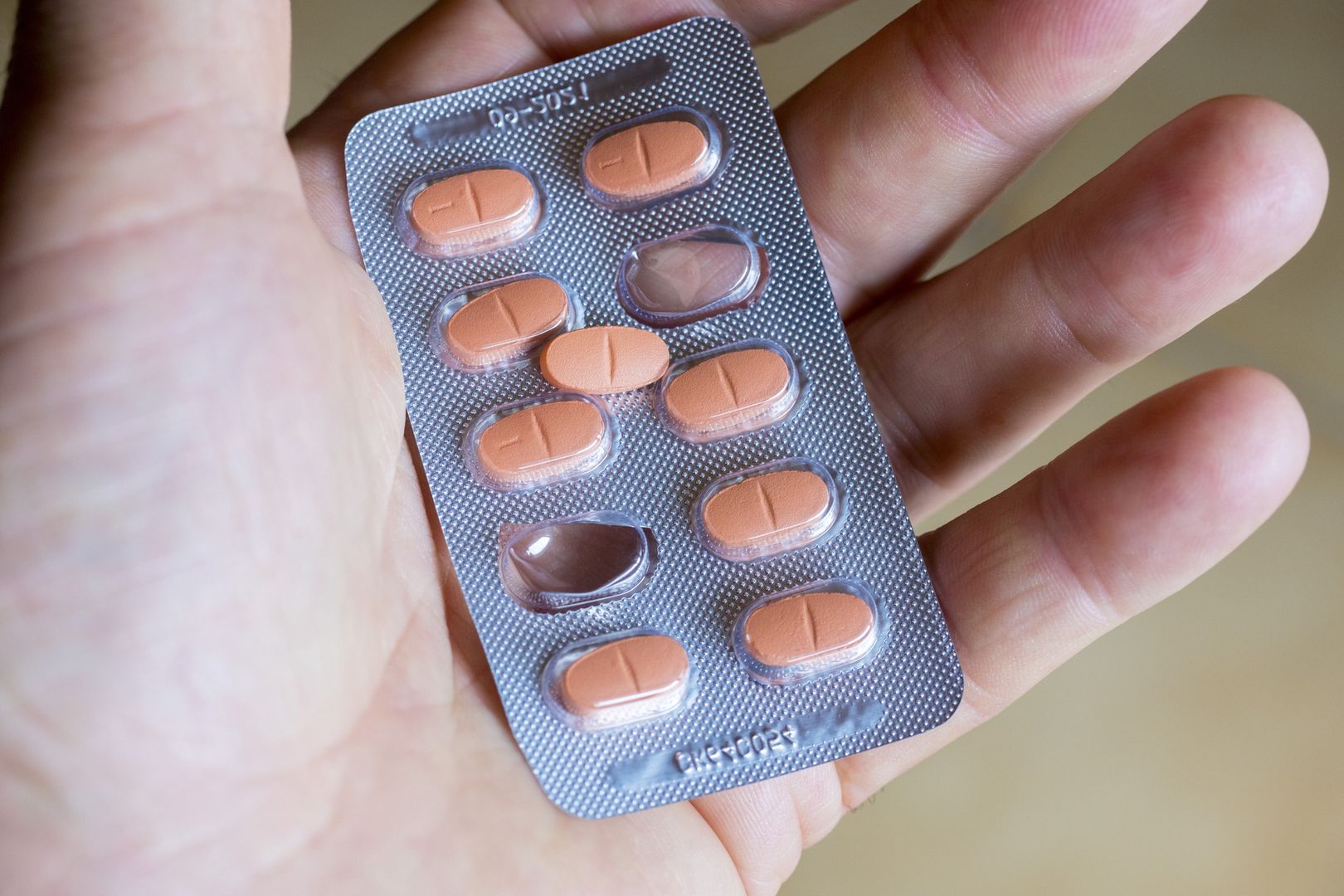 Hand holding a blister pack with tablets
imageBROKER/Lilly
medicine pill, packet of pills, medication, blister packaging, medcine product, person, blister packs, elder, medicinal, packet of tablets, age 66 years male, 60, health care, senior citizen, single person, box of tablets, medical, pack, healthcare system, medicamentous, senior, human being, cure, healthcare, sixty, medical care, hold, 1 person, remedy, aged, health, tablet, multiethnic