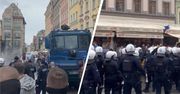 Zamieszki we Wrocławiu. Policja użyła granatów hukowych