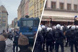 Zamieszki we Wrocławiu. Policja użyła granatów hukowych