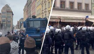 Zamieszki we Wrocławiu. Policja użyła granatów hukowych