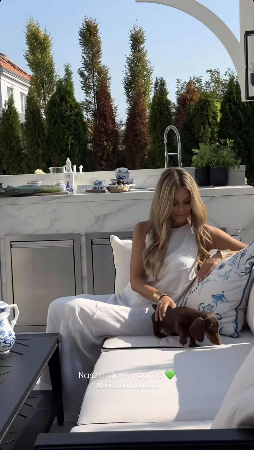 Małgorzata Rozenek chwali się nowym gniazdkiem