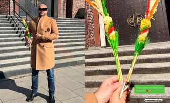 Emil S. i Roxie Gąska świętują pierwszą wspólną Niedzielę Palmową. Uroczo?