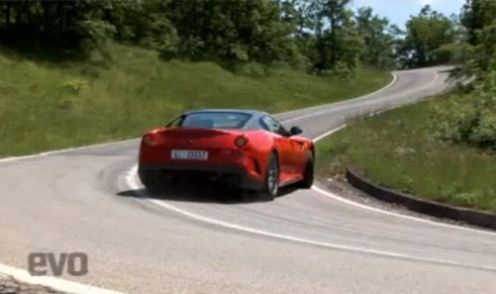 Ferrari 599 GTO - video test