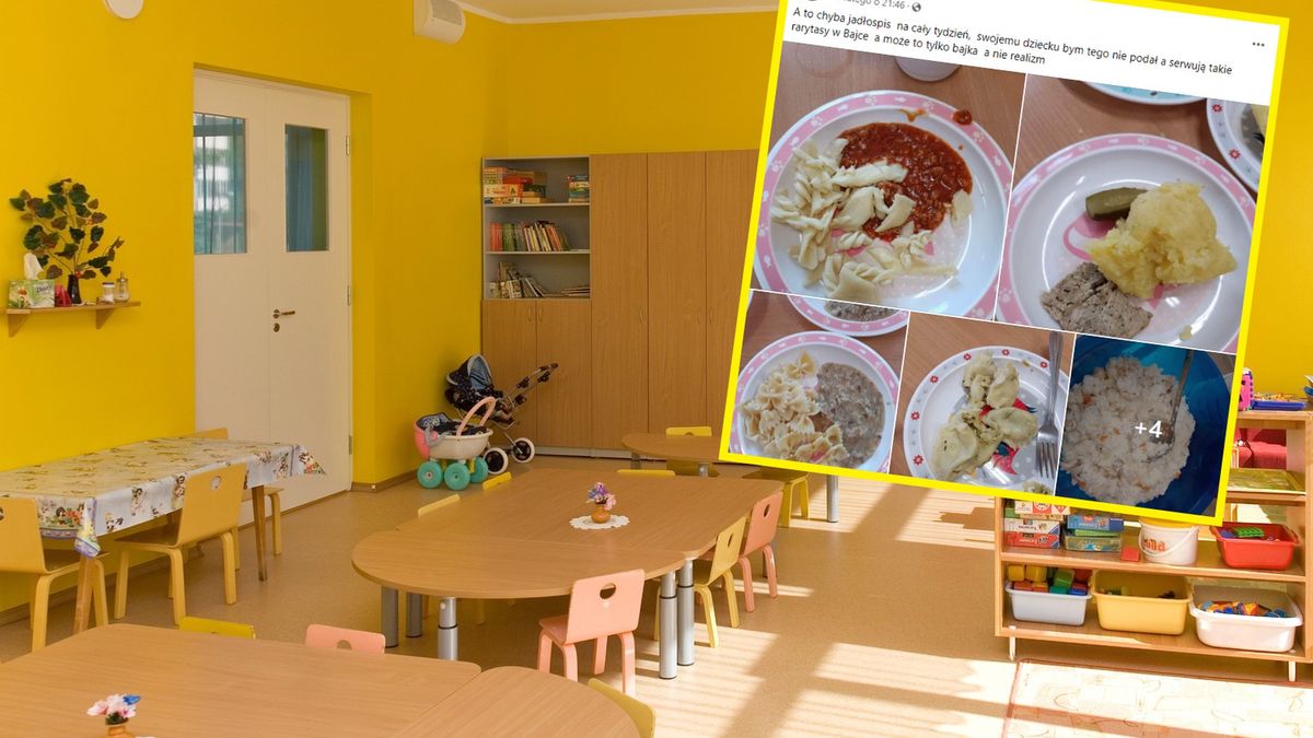 Zdjęcia posiłków podawanych w przedszkolu wywołały burzę 