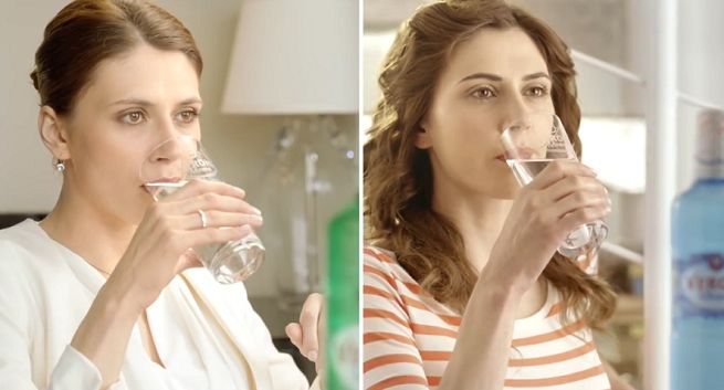 Podwójny dzień kobiety w reklamach Veroni Mineral Pure i Perle (wideo)