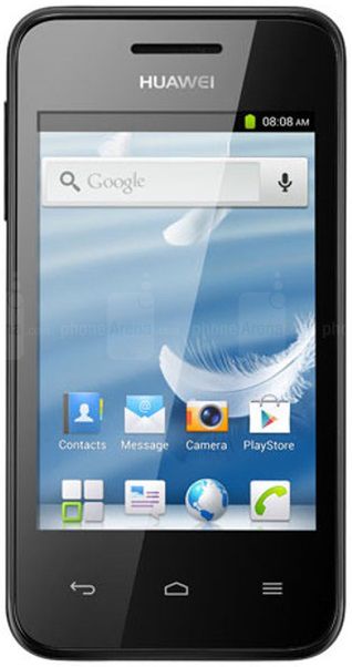 Huawei Ascend Y220 to ergonomicznie wykonany smartfon z najniższej półki cenowej.