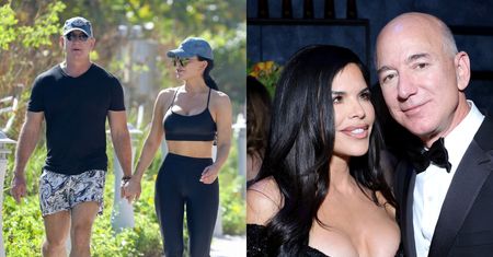 Jeff Bezos i Lauren Sanchez są już po ślubie? Na nowych zdjęciach mógł ich zdradzić PEWIEN SZCZEGÓŁ (FOTO)