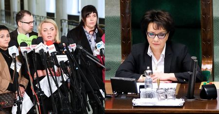 Protest niepełnosprawnych w Sejmie. Spór na linii Hartwich-Witek