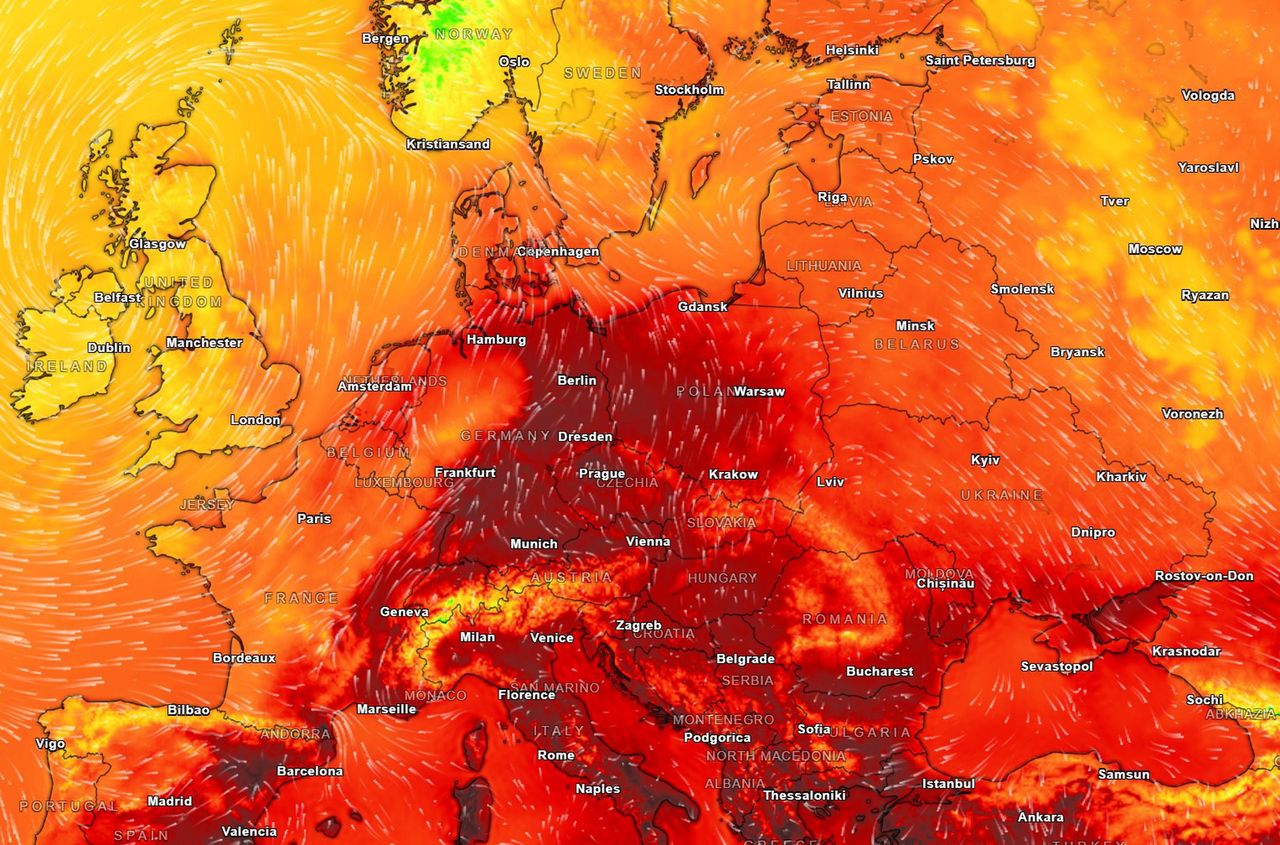 Mapy pogody w internecie. Sprawdź, gdzie jest najcieplej