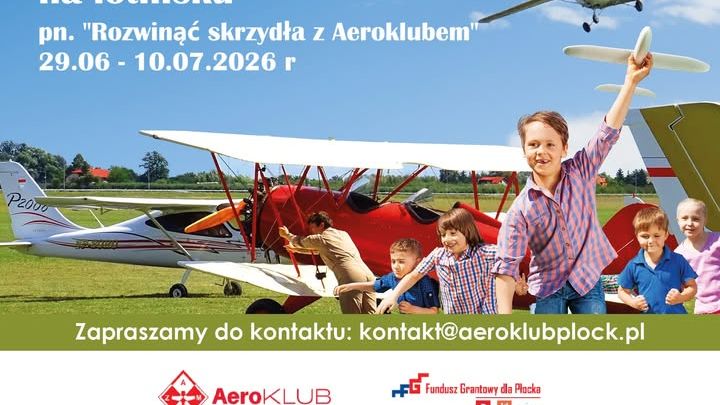 Wakacyjne warsztaty na lotnisku 