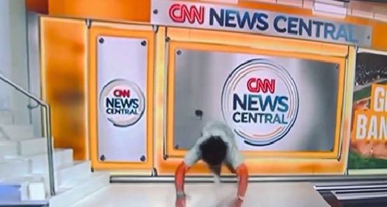Co wydarzyło się w studio CNN